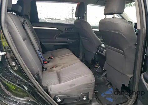 2015 Toyota Highlander Le from USA, damaged, VIN 5TDBKRFH9FS093093